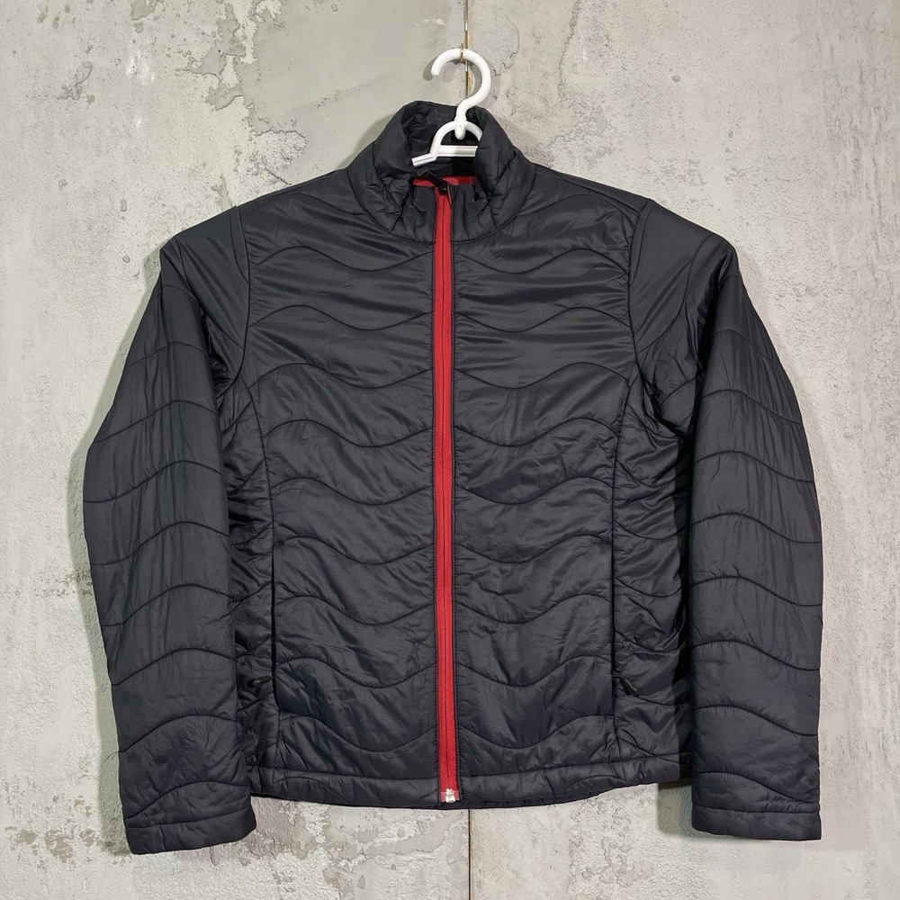 Oobe Quilted‎ black Jacket Womens Size Small Micro Puff